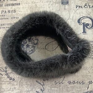 Barts faux fur headband Amsterdam